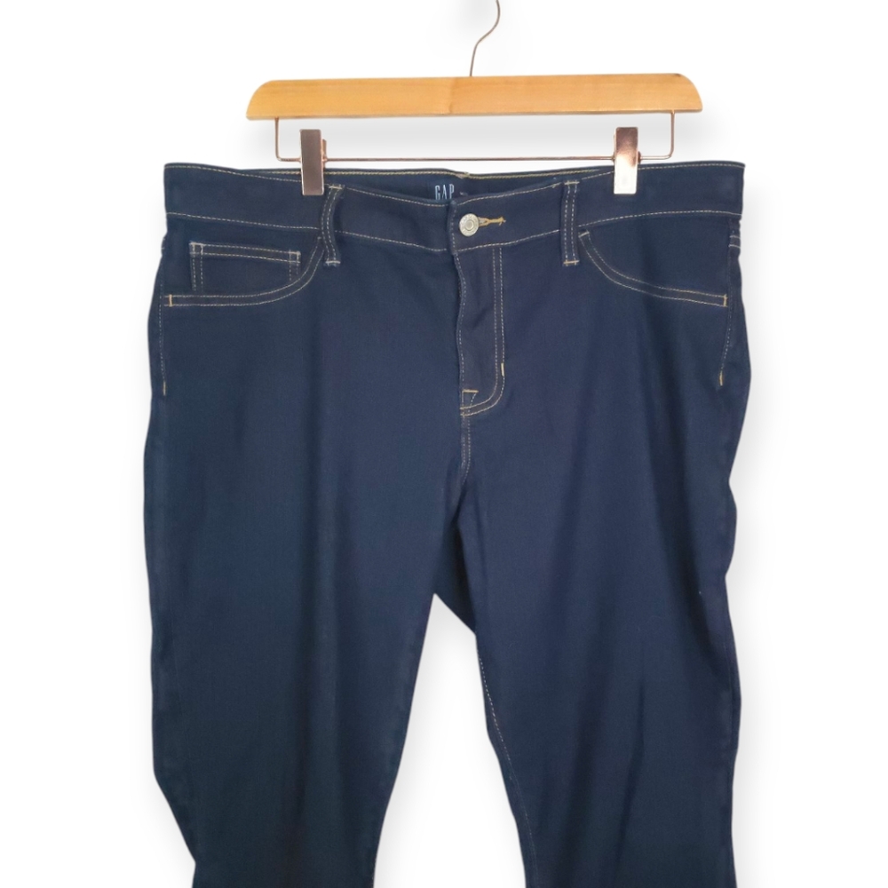 GAP Midrise Favorite Jegging Size 14/32 Ankle Length - Picture 8 of 10